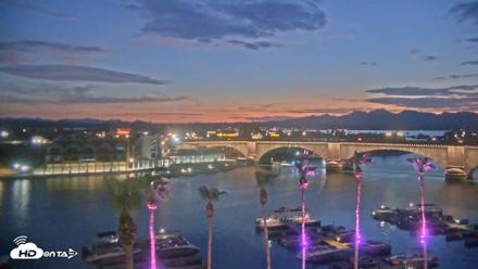 Lake Havasu London Bridge Live Webcam - Jul 16, 2026, 8:27pm MST