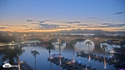 Lake Havasu London Bridge Live Webcam - Sep 9, 2026, 7:20pm MST