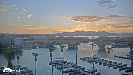 Lake Havasu London Bridge Live Webcam - Jul 16, 2026, 7:49pm MST