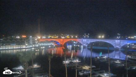 Lake Havasu London Bridge Live Webcam - Jul 29, 2026, 12:05am MST