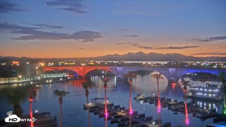 Lake Havasu London Bridge Live Webcam - Jul 23, 2026, 8:20pm MST