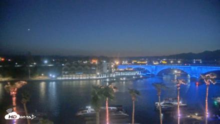 Lake Havasu London Bridge Live Webcam - Sep 11, 2026, 7:34pm MST