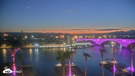 Lake Havasu London Bridge Live Webcam - Aug 29, 2026, 7:44pm MST