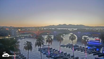 Lake Havasu London Bridge Live Webcam - Jul 8, 2026, 8:16pm MST