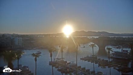 Lake Havasu London Bridge Live Webcam - Jul 31, 2026, 7:23pm MST