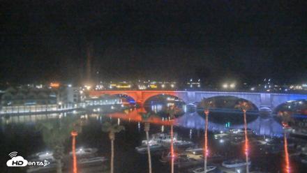 Lake Havasu London Bridge Live Webcam - Jul 31, 2026, 9:35pm MST
