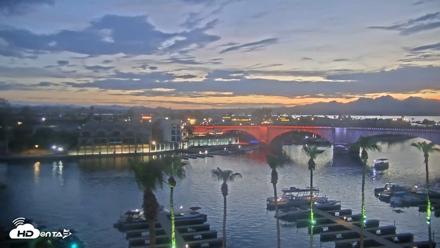 Lake Havasu London Bridge Live Webcam - Jul 19, 2026, 8:12pm MST