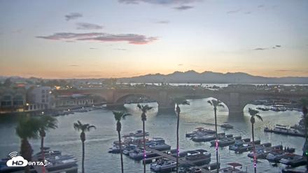 Lake Havasu London Bridge Live Webcam - Jul 25, 2026, 7:56pm MST