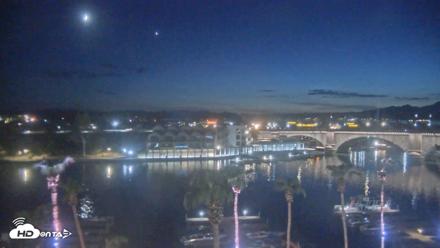Lake Havasu London Bridge Live Webcam - Aug 16, 2026, 8:14pm MST
