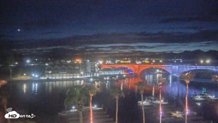 Lake Havasu London Bridge Live Webcam - Sep 7, 2026, 7:47pm MST
