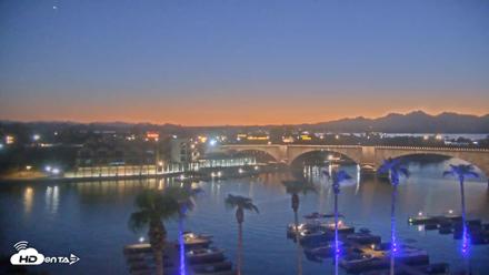 Lake Havasu London Bridge Live Webcam - Aug 19, 2026, 7:54pm MST