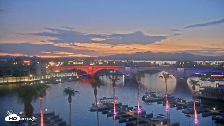 Lake Havasu London Bridge Live Webcam - Jul 26, 2026, 8:11pm MST