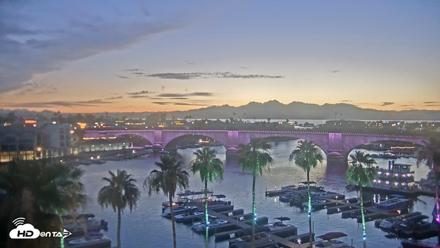 Lake Havasu London Bridge Live Webcam - Jun 6, 2026, 8:11pm MST