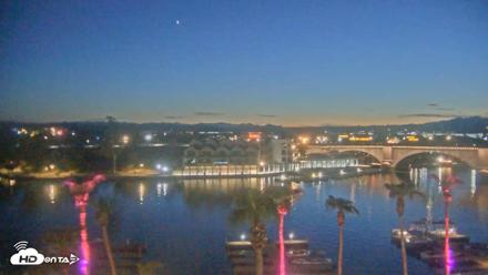 Lake Havasu London Bridge Live Webcam - Aug 17, 2026, 8:02pm MST