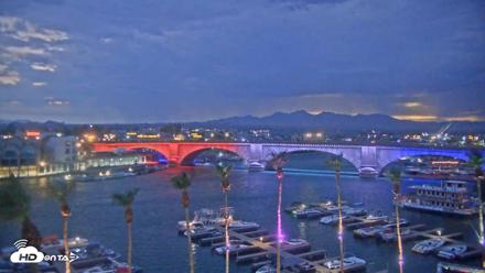 Lake Havasu London Bridge Live Webcam - Jul 17, 2026, 8:11pm MST
