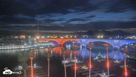 Lake Havasu London Bridge Live Webcam - Jul 19, 2026, 8:40pm MST