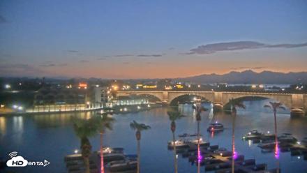 Lake Havasu London Bridge Live Webcam - Aug 4, 2026, 8:11pm MST