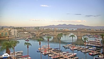 Lake Havasu London Bridge Live Webcam - Aug 23, 2026, 6:53am MST