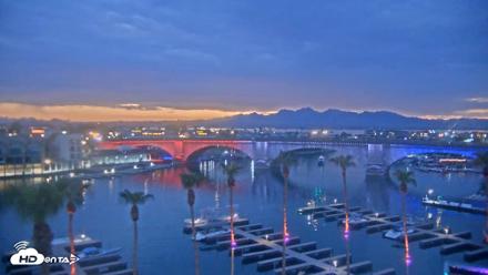 Lake Havasu London Bridge Live Webcam - Jul 21, 2026, 8:08pm MST