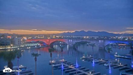 Lake Havasu London Bridge Live Webcam - Jul 21, 2026, 8:07pm MST