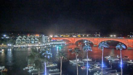 Lake Havasu London Bridge Live Webcam - Oct 11, 2025, 7:12pm MST