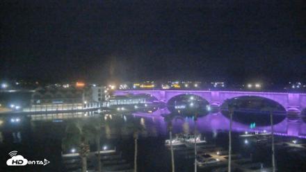 Lake Havasu London Bridge Live Webcam - Aug 26, 2026, 11:43pm MST