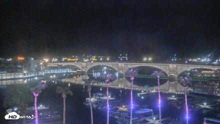 Lake Havasu London Bridge Live Webcam - Aug 15, 2026, 11:56pm MST