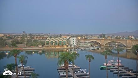 Lake Havasu London Bridge Live Webcam - Sep 22, 2026, 6:14am MST