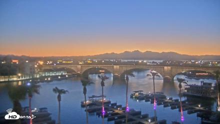 Lake Havasu London Bridge Live Webcam - Aug 3, 2026, 8:07pm MST