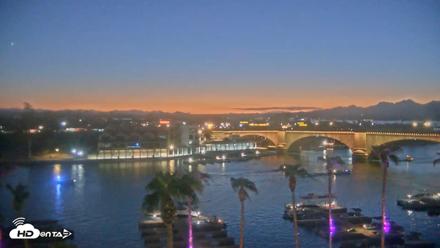 Lake Havasu London Bridge Live Webcam - Sep 12, 2026, 7:22pm MST