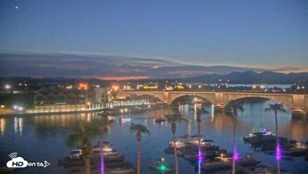 Lake Havasu London Bridge Live Webcam - Aug 21, 2026, 7:54pm MST