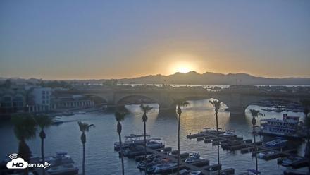 Lake Havasu London Bridge Live Webcam - Jul 10, 2026, 7:39pm MST