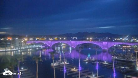 Lake Havasu London Bridge Live Webcam - Aug 27, 2026, 7:44pm MST