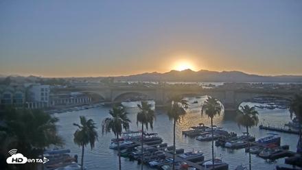 Lake Havasu London Bridge Live Webcam - Jun 27, 2026, 7:39pm MST
