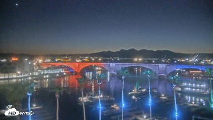 Lake Havasu London Bridge Live Webcam - Jul 30, 2026, 8:35pm MST