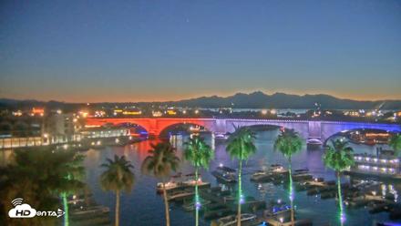 Lake Havasu London Bridge Live Webcam - Jun 18, 2026, 8:36pm MST