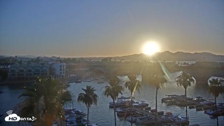 Lake Havasu London Bridge Live Webcam - May 23, 2026, 7:18pm MST