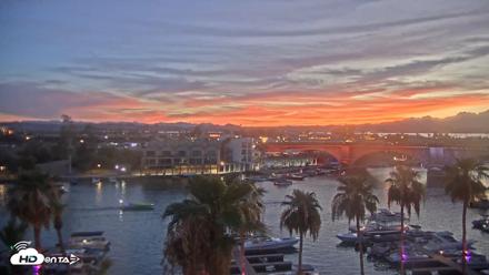 Lake Havasu London Bridge Live Webcam - Jul 3, 2026, 8:14pm MST
