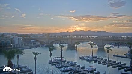 Lake Havasu London Bridge Live Webcam - Jul 16, 2026, 7:43pm MST