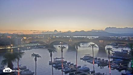 Lake Havasu London Bridge Live Webcam - Aug 14, 2026, 7:47pm MST