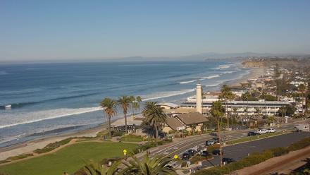 Del Mar Beach Overlook Live Webcam - Nov 25, 2025, 10:07am PST