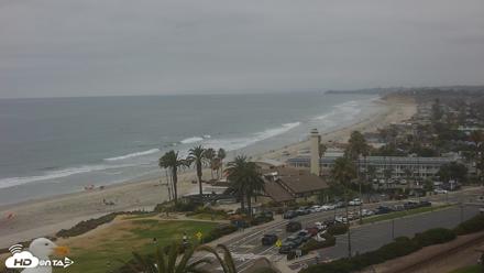 Del Mar Beach Overlook Live Webcam - May 25, 2026, 9:34am PDT