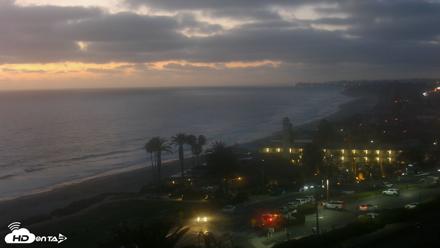 Del Mar Beach Overlook Live Webcam - Jul 2, 2026, 8:28pm PDT