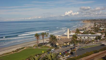 Del Mar Beach Overlook Live Webcam - Nov 17, 2025, 10:21am PST