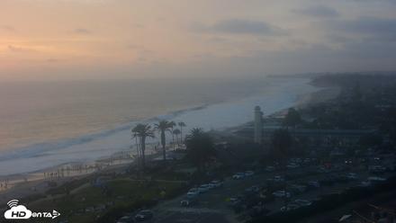Del Mar Beach Overlook Live Webcam - Jul 25, 2026, 7:52pm PDT