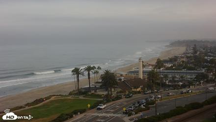 Del Mar Beach Overlook Live Webcam - Aug 20, 2026, 6:48am PDT