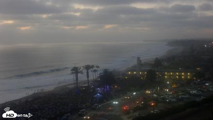 Del Mar Beach Overlook Live Webcam - Jul 28, 2026, 8:09pm PDT