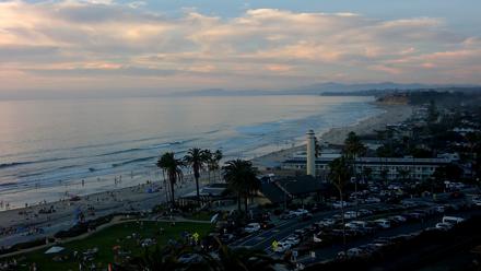 Del Mar Beach Overlook Live Webcam - Mar 1, 2026, 5:25pm PST