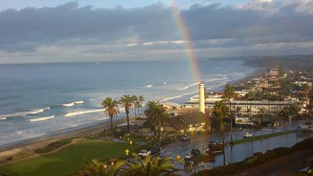 Del Mar Beach Overlook Live Webcam - Nov 16, 2025, 7:15am PST