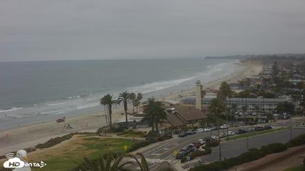 Del Mar Beach Overlook Live Webcam - May 25, 2026, 9:36am PDT